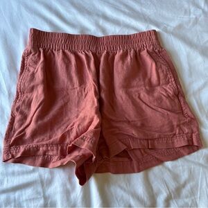 Old Navy linen pocket high waist shorts S